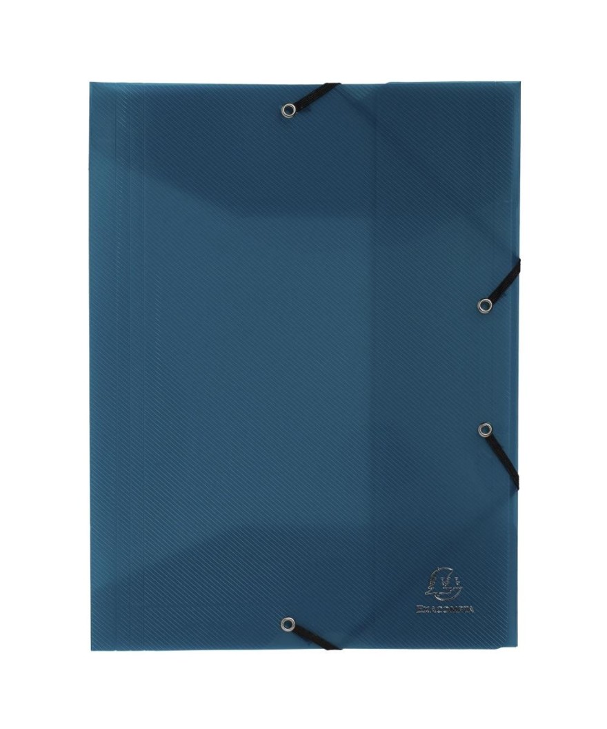 Chemise PP 3rab.+élas.A4 CRYSTAL COLOURS