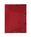 Chemise PP 3rab.+élas.A4 CRYSTAL COLOURS