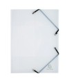 Chemise PP 3rab.+ élas.A4 CRYSTAL CLEAR