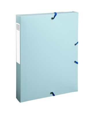 Boite de class PP Dos 40mm Bee Blue ass.