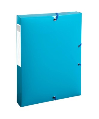 Boite de class PP Dos 40mm Bee Blue ass.