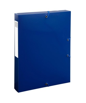 Boite de class PP Dos 40mm Bee Blue ass.