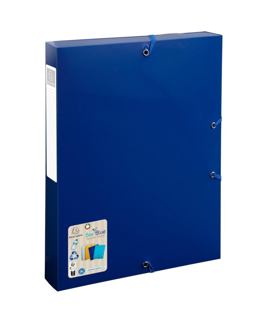 Boite class PP Dos 40mm BeeBlue b.marine