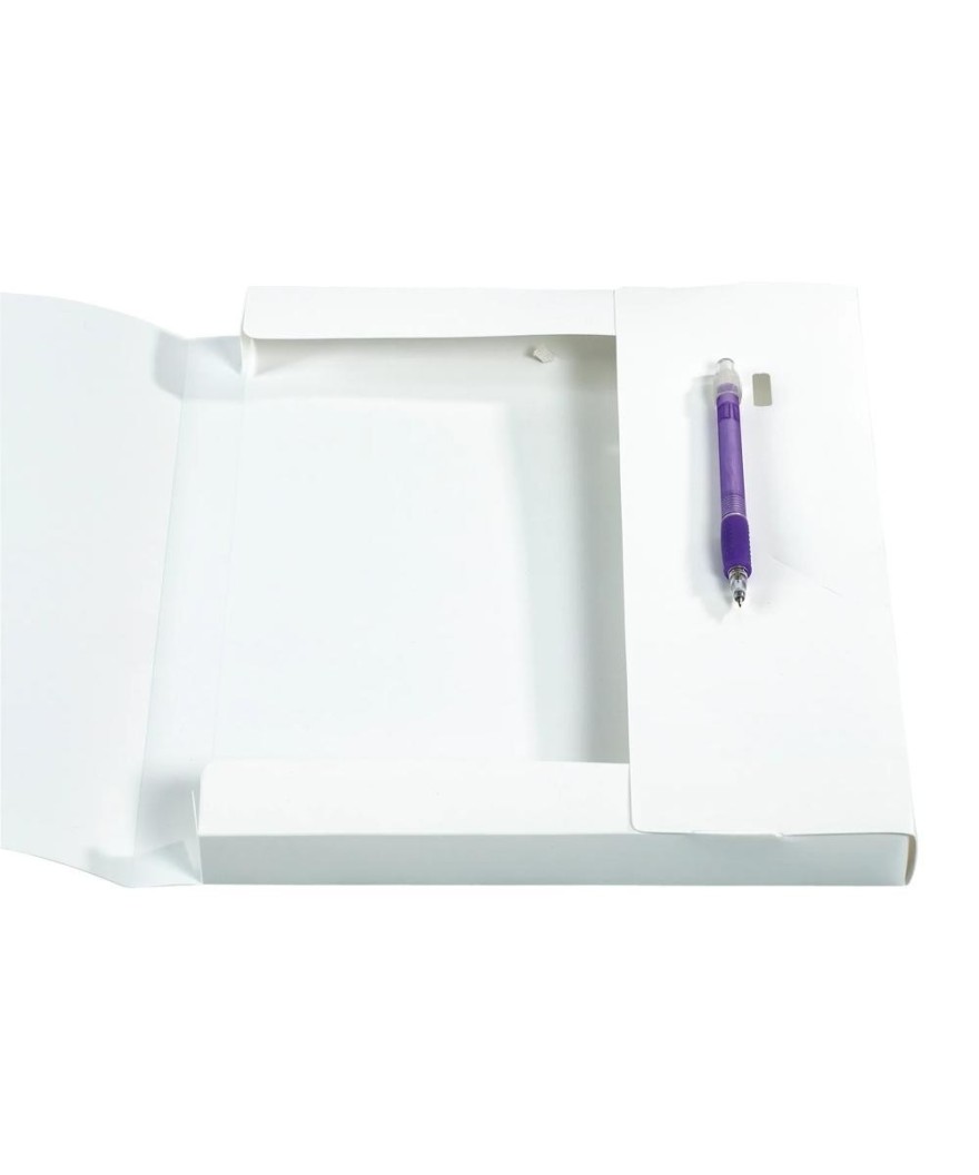 Boite class D25mm PP Blanc Krea Cover