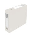 Boite pression D60 A4 PP recyclé Titane