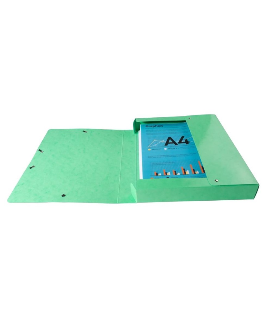 Bte classemt A4 D40mm 7/10° Iderama anis