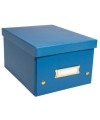 Boite rangement à plat A5+ bleu de Frce
