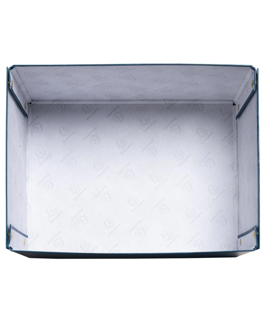 Boite rangement à plat A4+ bleu de Frce