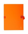 Chemise Pap.toilé sangle + rab.Orange