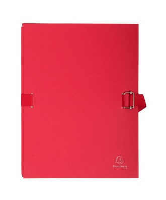 Chemise Pap.toilé sangle + rab.Rouge