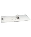 C.L.PAPIER MARBRE DOS GRIS A4 D70 A/PERF