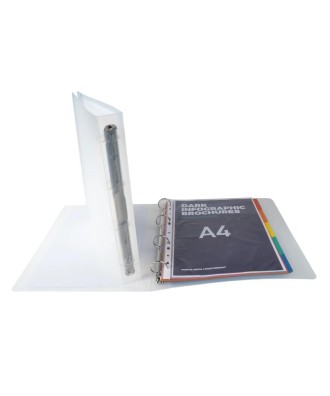 Clas.PP 4anx/30 KREA COVER Blanc Transp.