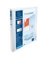 Classeur personnalisable 4anx D15 blanc