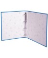 Classeur PP Remb. 4anx 30mm A4 Bleu clai