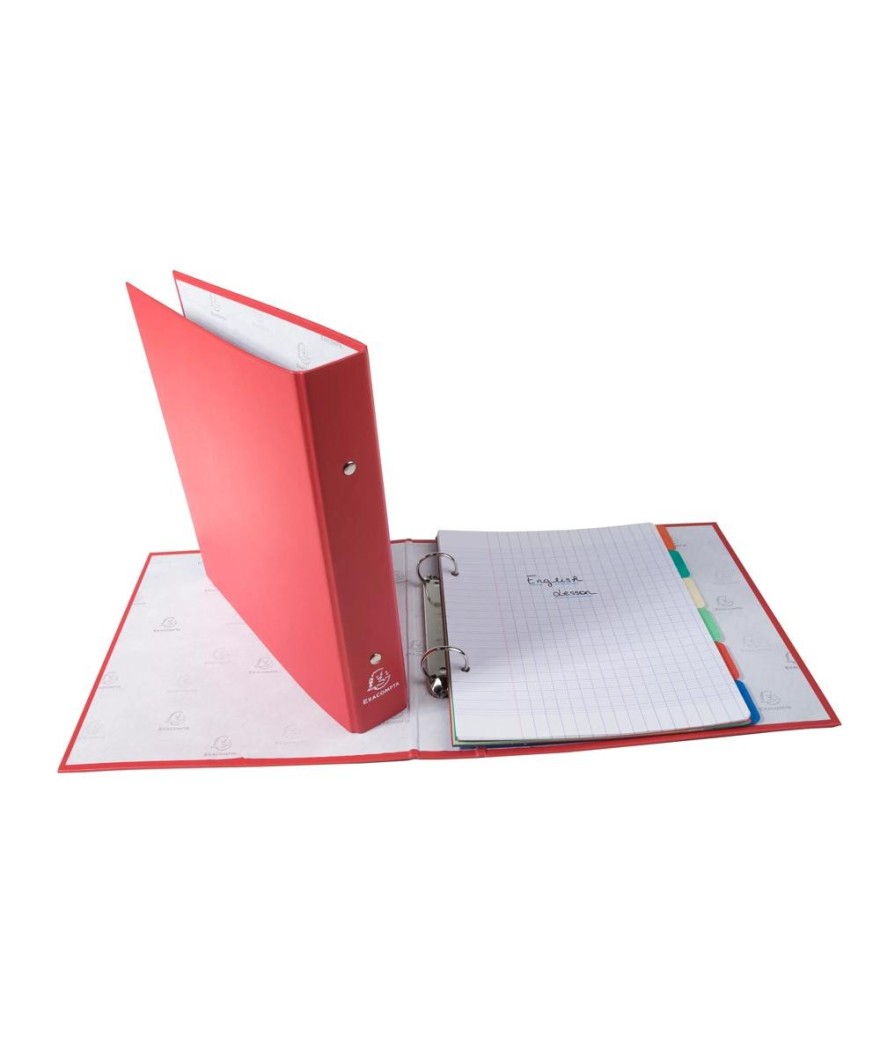 Classeur PP 2anx-25 17X22 Rouge