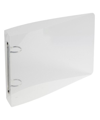 Classeur 165x240 2anx 25mm Crystal trans
