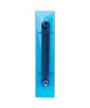 Classeur 165x240 2anx 25mm Crystal bleu