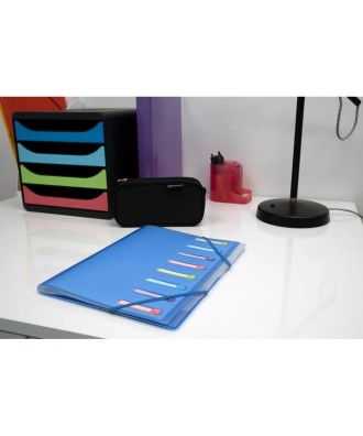 Trieur 3 rab. 6 comp PP Chromaline blanc