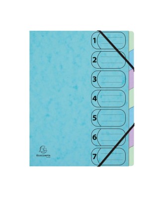 Trieur Harmonika 7 compart A4 AQUAREL