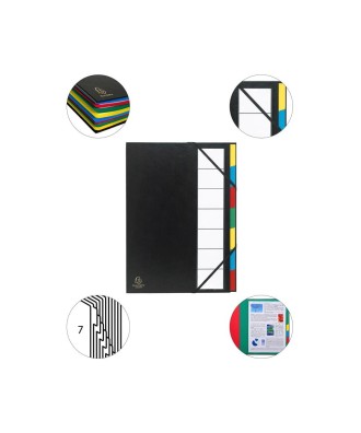 Trieur rigide ORDONATOR 7comp noir