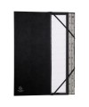 Trieur 24 compart. Alphabétiques Noir