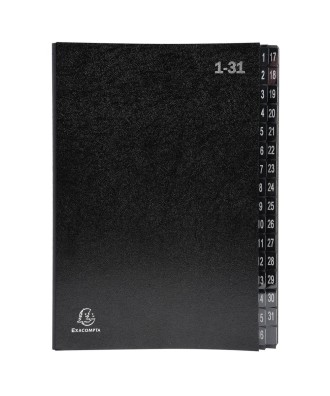 Trieur Ordonator numérique 1-31 32C noir