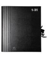 Trieur accordéon Gd cap. 1-31 Noir