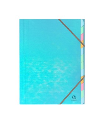 Trieur agrafé PP+carte 12. A4 Candy Tidy