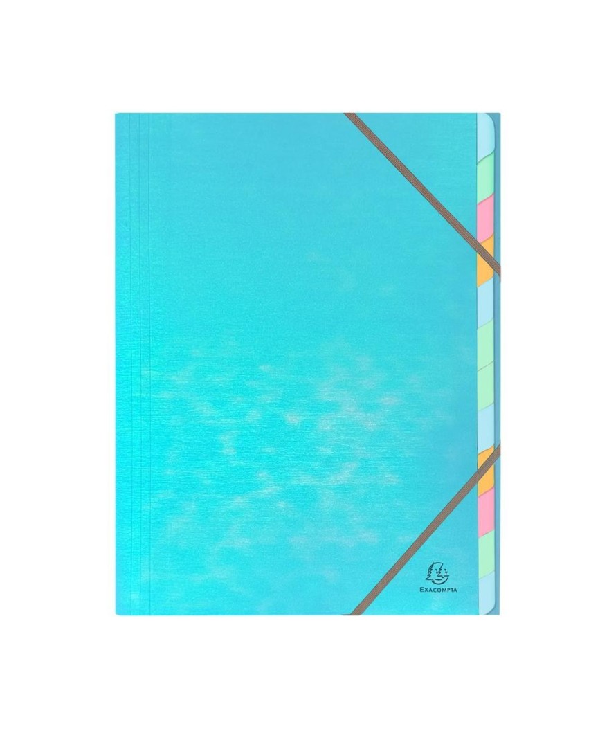 Trieur agrafé PP+carte 12. A4 Candy Tidy