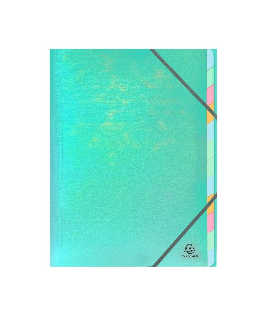 Trieur agrafé PP+carte 12. A4 Candy Tidy