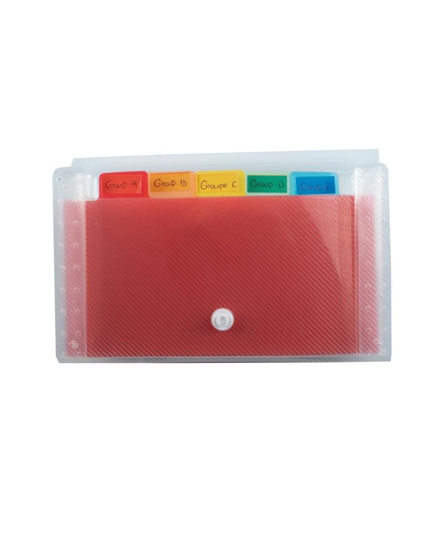 Trieur pocket PP 6 Comp. 11x18 CRYSTAL