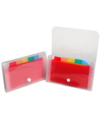 Trieur pocket PP 6 Comp. 11x18 CRYSTAL