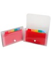 Trieur pocket PP 6 Comp. 11x18 CRYSTAL