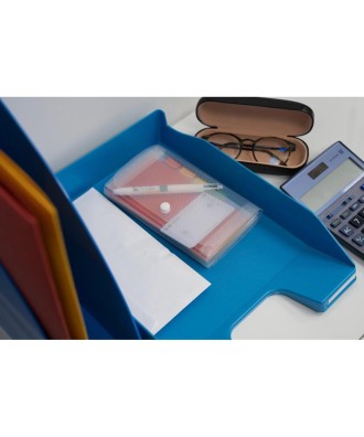 Trieur pocket PP 6 Comp. 11x18 CRYSTAL