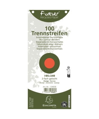 100 F.Interc.105x240 Recycl Orange 2Perf