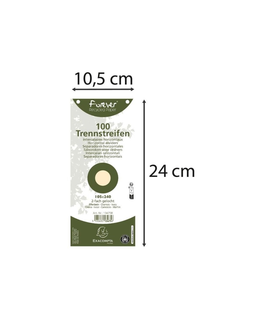 100F.Interc.105x240 Recycl Chamois 2perf