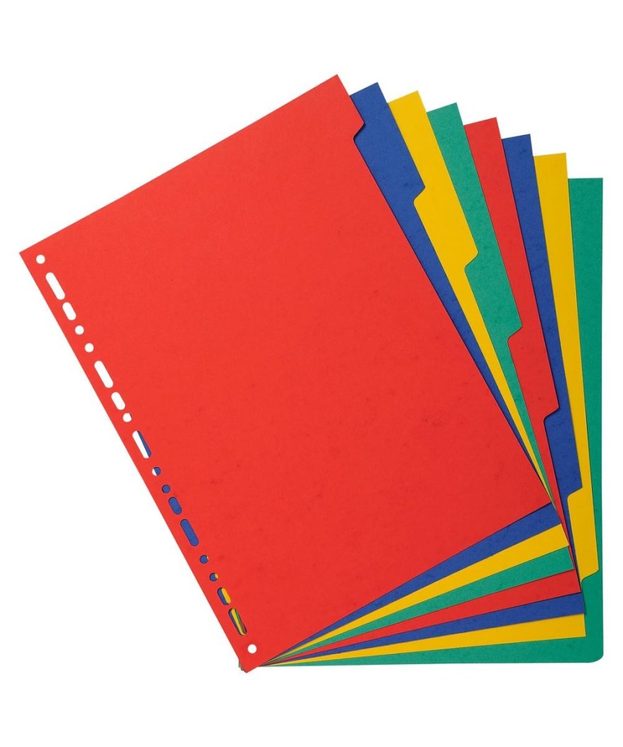 Intercalaire 8 pos.CARTE MARBREE A4