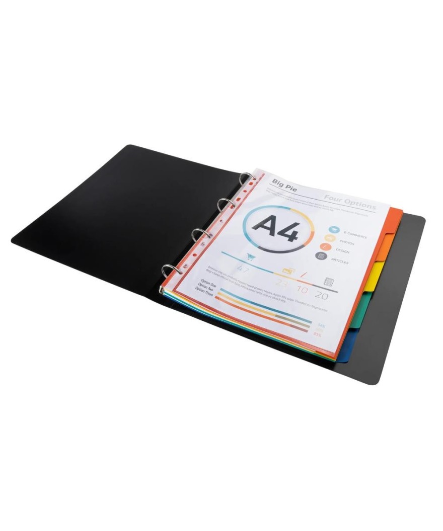 Intercal. carte marbrée A4+ 5P
