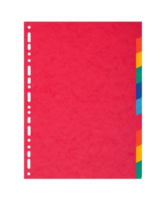 Intercal. carte marbrée A4+ 10P