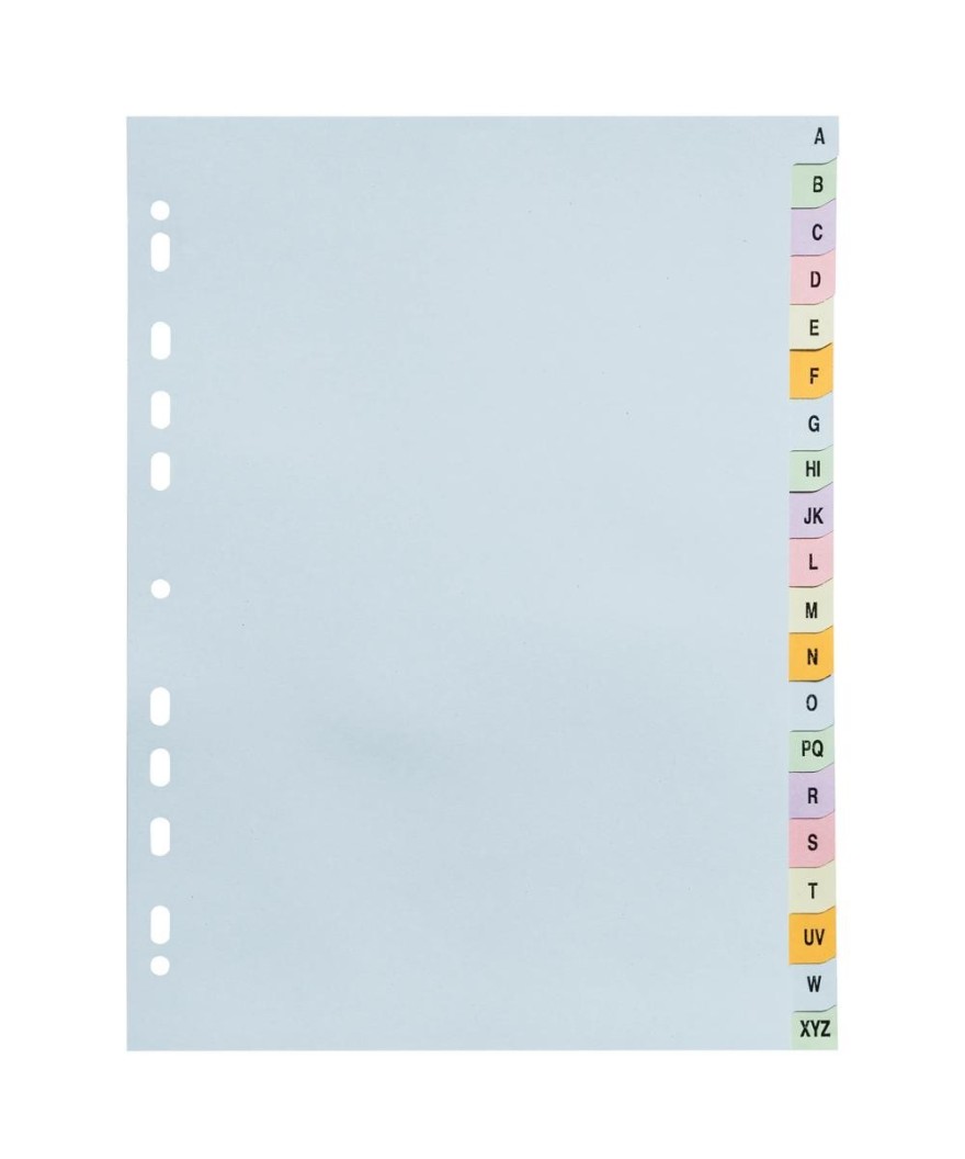 Interc. A-Z A4 Carte 160g pastel