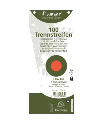 100 F.Interc.trapèze 105x240 Recy.ORANGE