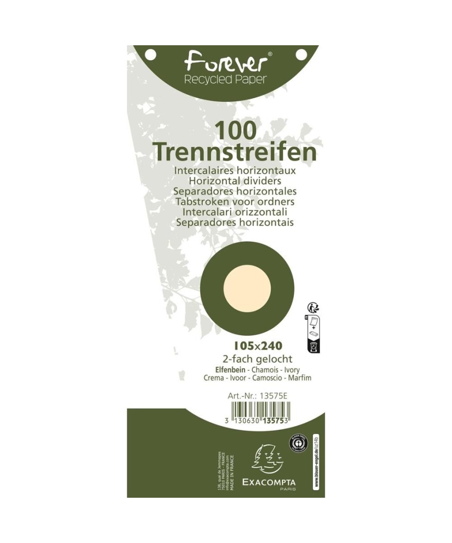100F.Interc.trapèze 105x240 Recy.CHAMOIS