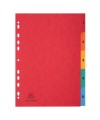 Intercalaire indexé NF A4 1-5