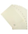 INTERCAL.CARTE PEAU A4 12 POS. JANV/DEC.
