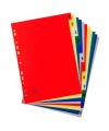 Intercalaires 1-12 A4 PP onglets imprim.