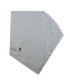 Intercalaires PP recycl gris A4 26p A-Z