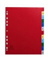 Intercalaires 1-12 A4+ PP onglets imprim