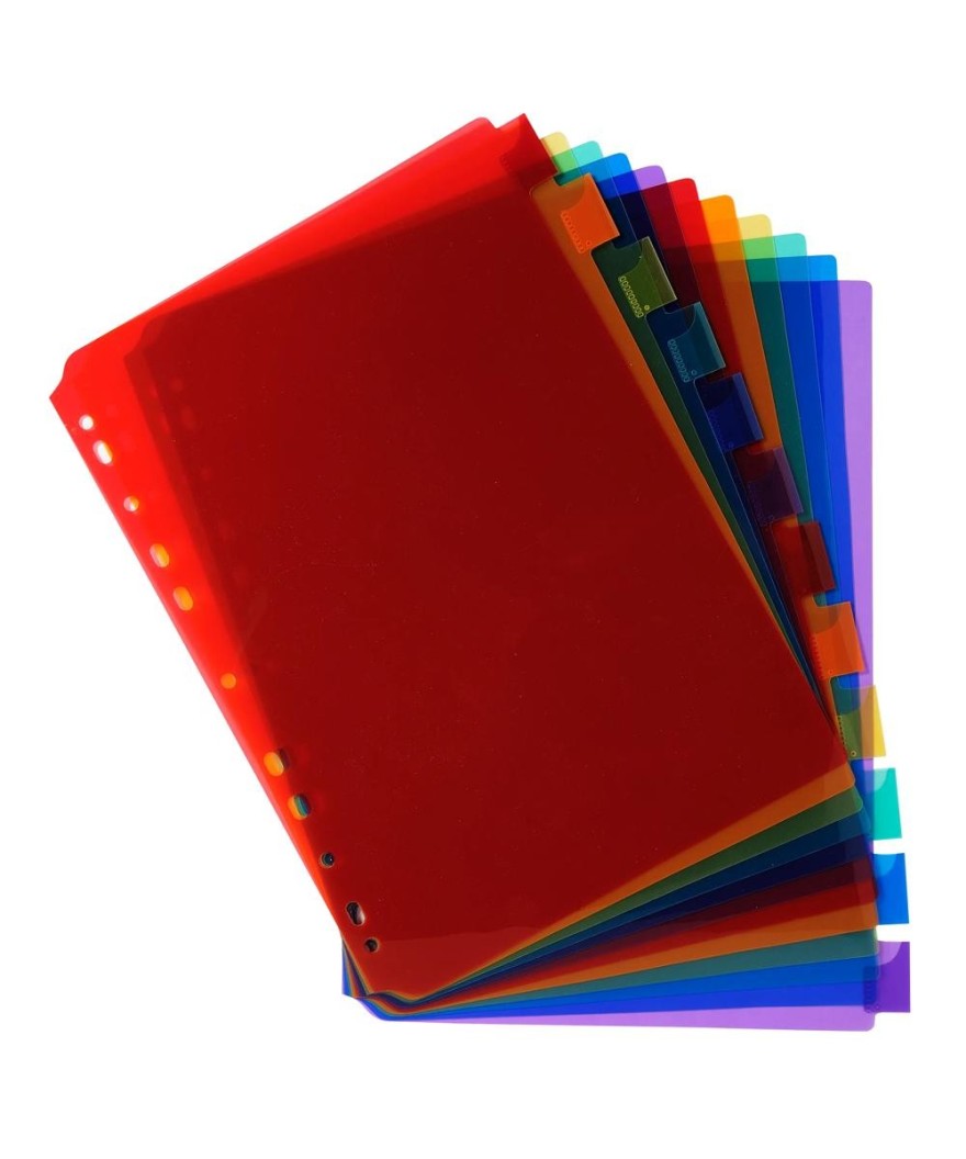Intercal. onglets perso A4 PP 12 pos.