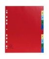 Intercalaires 1-10 A4+ PP onglets impr.