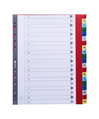 Intercalaires A-Z A4+ PP onglets impr.